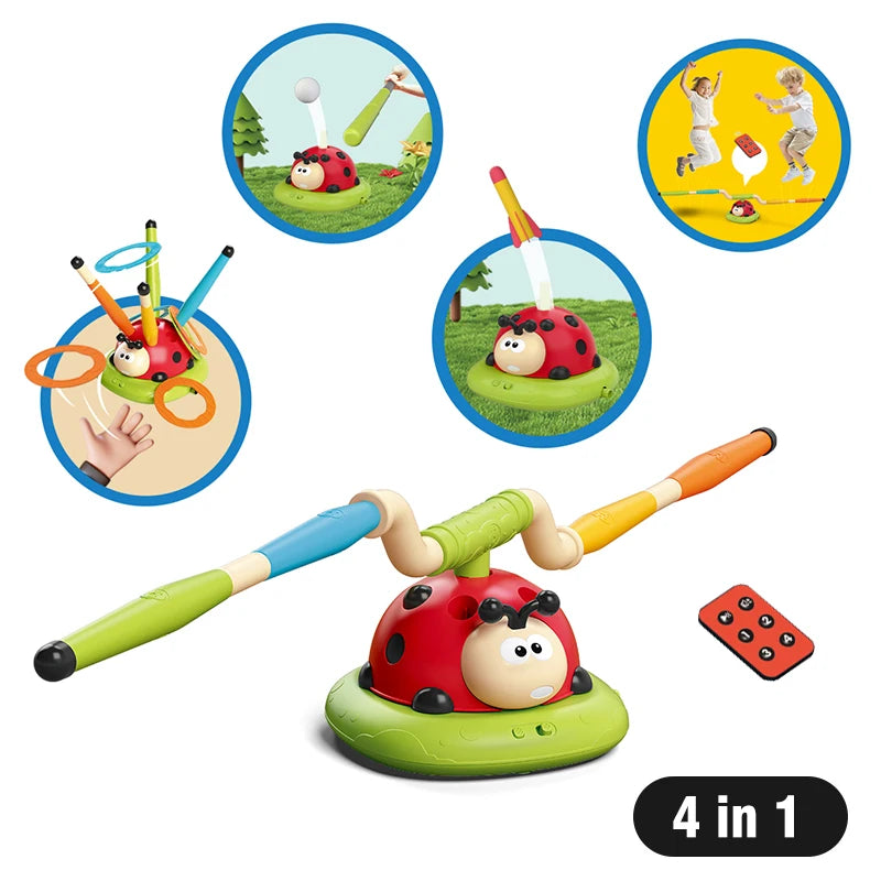 3-In-1 Kid Sports Toys Skipping Rope Toy Children Indoor Outdoor Games Learning Educational Toys