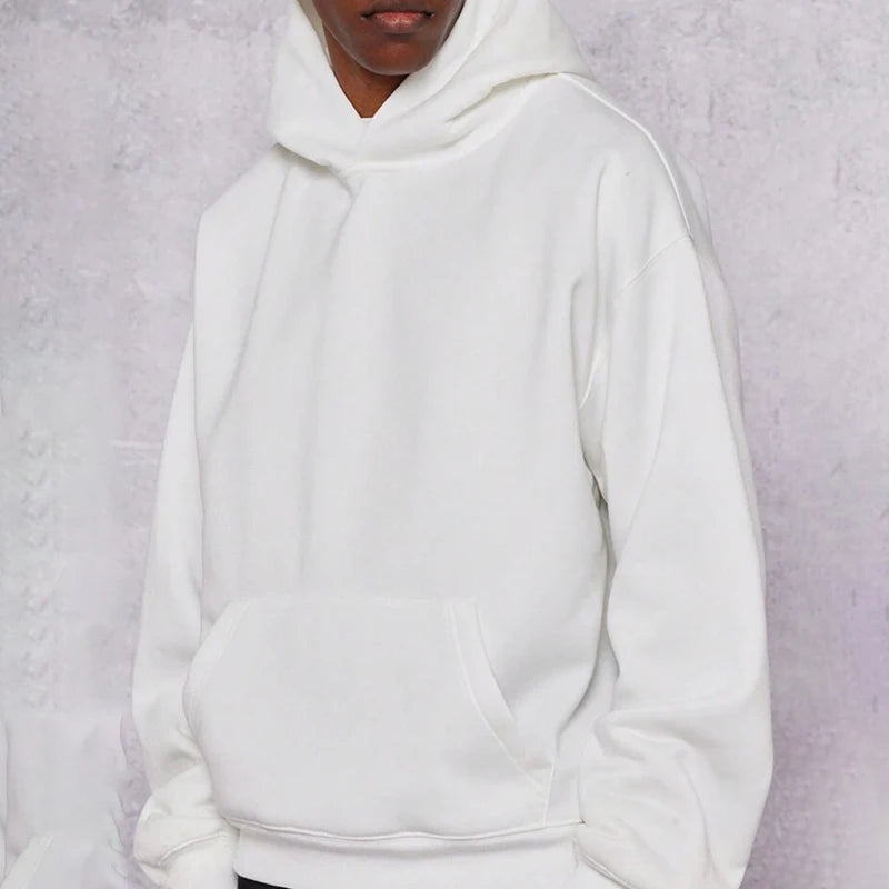 Men’s Casual Hoodie Sweatshirt – Streetwear Pullover Gym Fashion Top