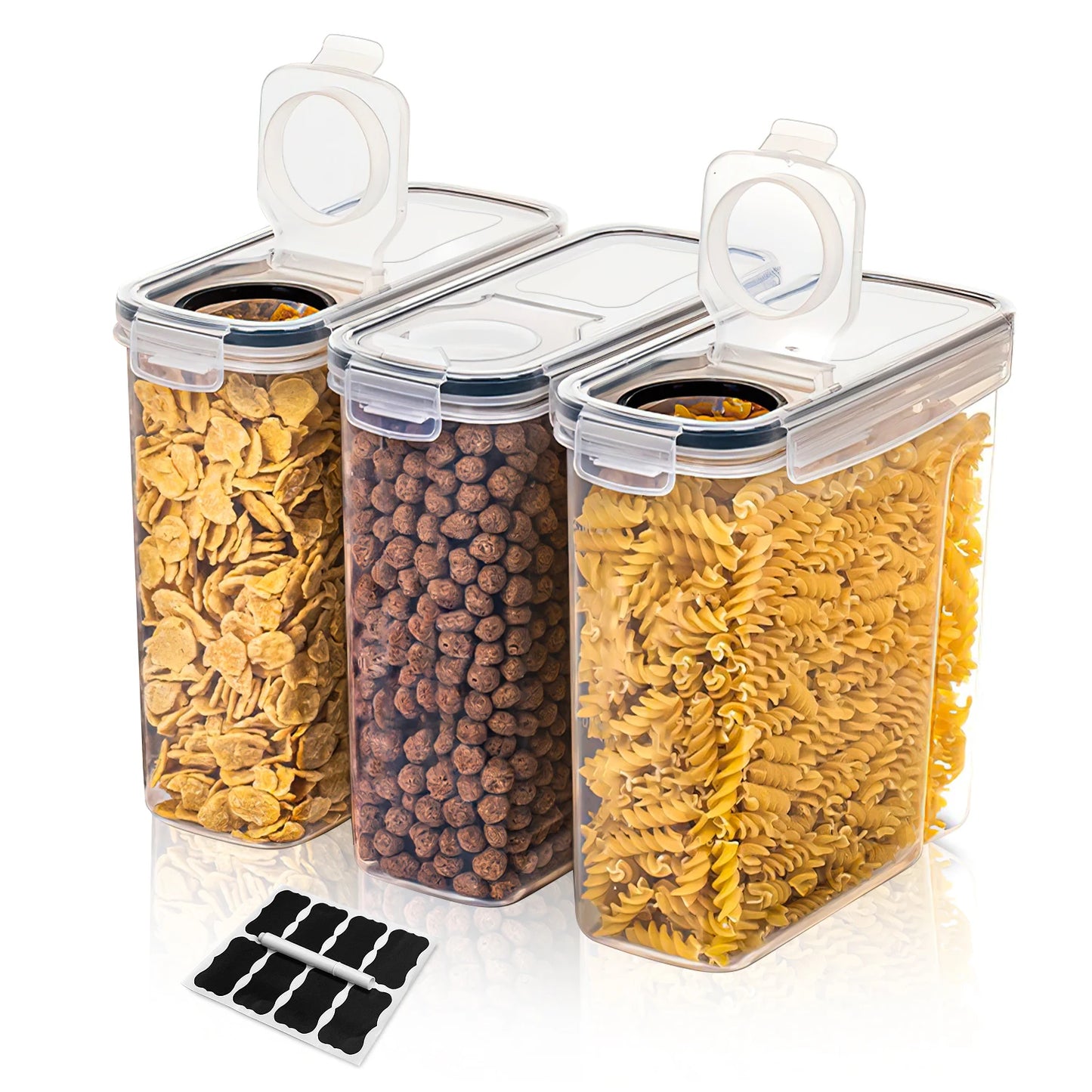 Cereal Containers Storage Set of 2/3/4(2.5L 84oz)