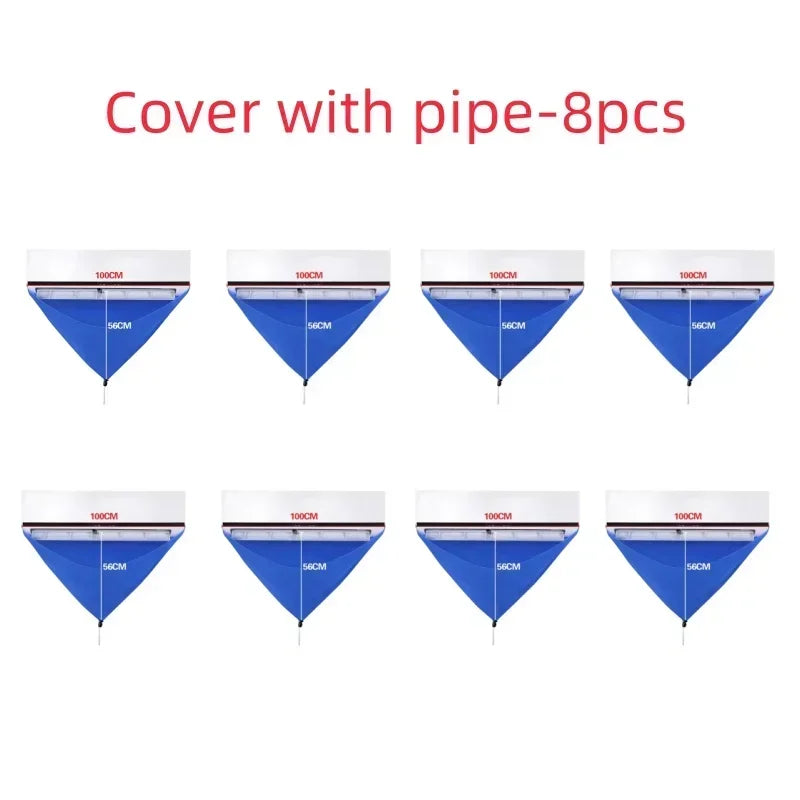 Air Conditioner Cleaning Tools Cleaning Covers Cleaning Water Receiving Bags Household Hanging Air Conditioner Cleaning Sets