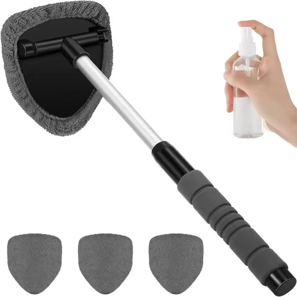 Car Mop Cleaning Windows Windshield Fog Cleaning Tool Washing Rag Window Wipe Home Office Duster Brush Auto Glass Cloth Cleaner