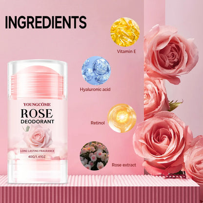 Deodorant for Men Roll-on Bottle Reduce Sweating Odor Remover Underarm Body Deodorant Stick Fast Dry Lasting Portable Refresh