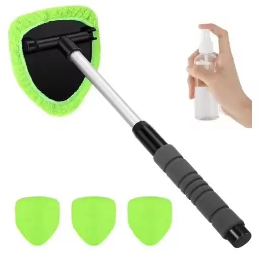 Car Mop Cleaning Windows Windshield Fog Cleaning Tool Washing Rag Window Wipe Home Office Duster Brush Auto Glass Cloth Cleaner
