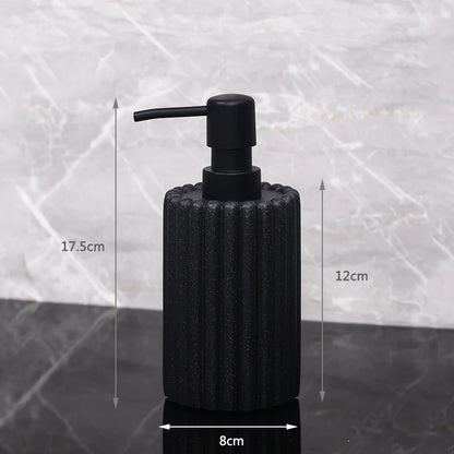 Creative hand sanitizer bottle lotion bottle hotel home stay shampoo bath gel sub bottled bathroom accessories soap dispenser