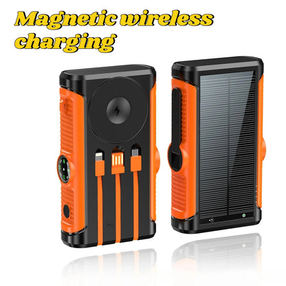 2025 NEW Solar Power Bank 20000mAh 22.5W Magnetic Wireless Powerbank