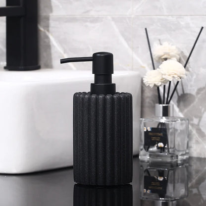 Creative hand sanitizer bottle lotion bottle hotel home stay shampoo bath gel sub bottled bathroom accessories soap dispenser