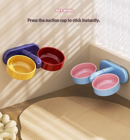Pet supplies: Cat bowls/water bowls, dog bowls, tip-over resistant pet bowls, height adjustable.