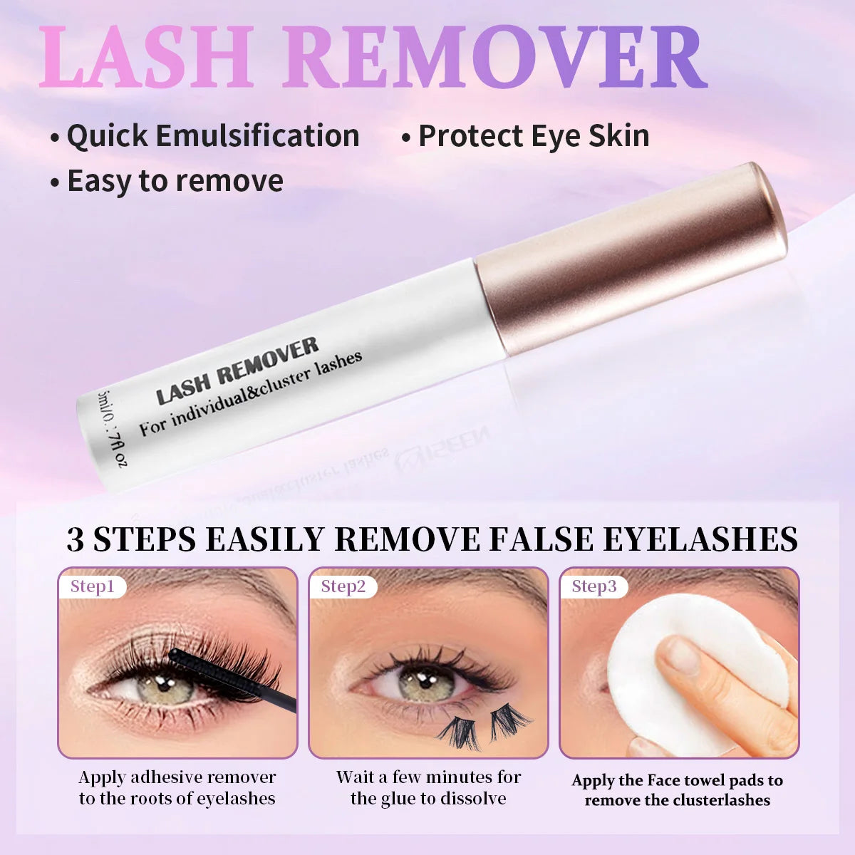 Eyelashes Cluster Cat Eye Lashes Natural long Lashes Individual Lashes Mixed Length Eyelash Extension DIY Lashes