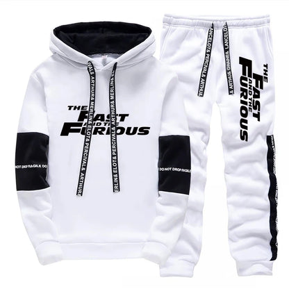 Men’s Hooded Sweatshirt – Casual Long Sleeve Sportswear for Autumn & Winter
