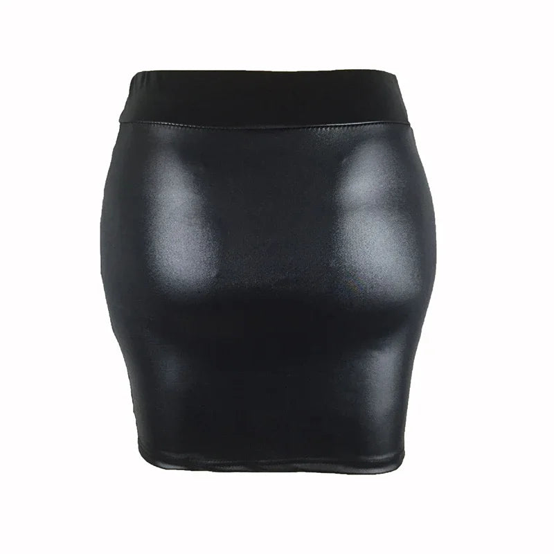 Women’s High Waist Bodycon Mini Skirt Slim Fit Vintage Clubwear and Office Wear