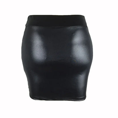 Women’s High Waist Bodycon Mini Skirt Slim Fit Vintage Clubwear and Office Wear
