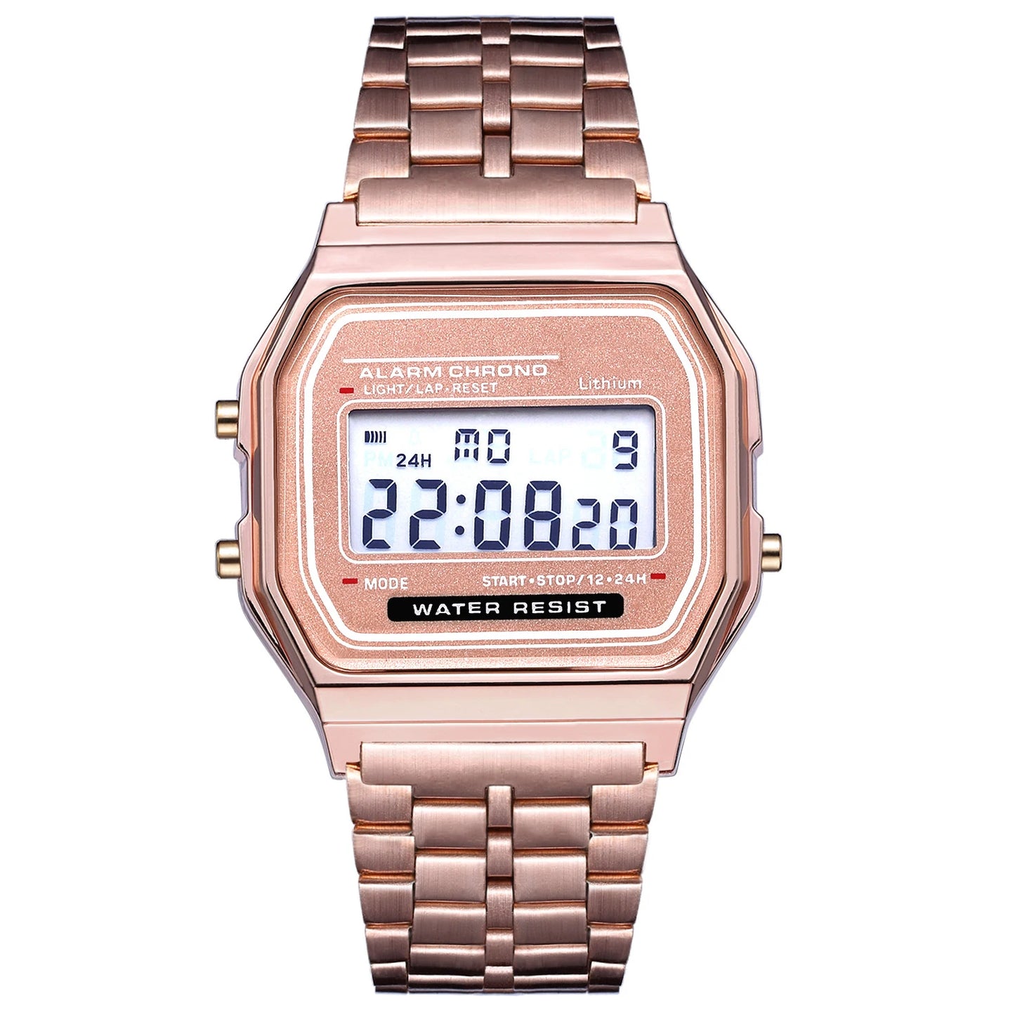 2025 Digital Watches For Men Sports Waterproof Bracelet Clock Gold Electronice LED Wristwatch Women Casucal montre homme relogio