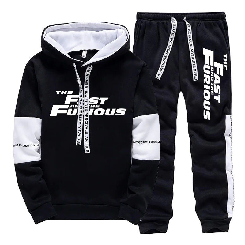 Men’s Hooded Sweatshirt – Casual Long Sleeve Sportswear for Autumn & Winter
