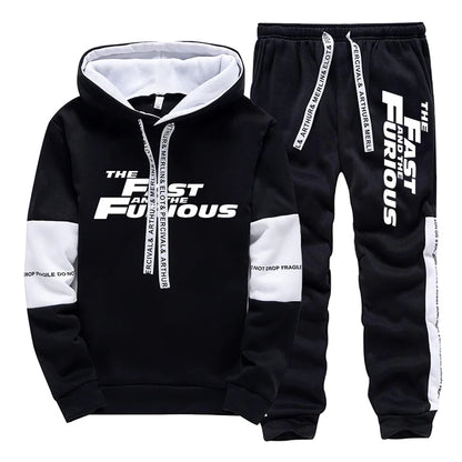 Men’s Hooded Sweatshirt – Casual Long Sleeve Sportswear for Autumn & Winter