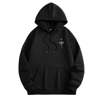 Men’s Long Sleeve Hoodie – Casual Sports Sweatshirt for Spring & Autumn