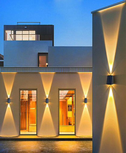 LED Solar Lights Outdoor Solar Powered Wall Lamp Waterproof Outdoor Garden Decorations