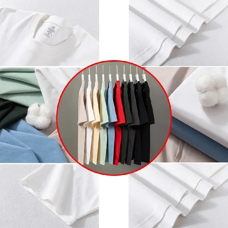 Custom Cotton Printed T-Shirt Unisex Short Sleeve O Neck Streetwear Top