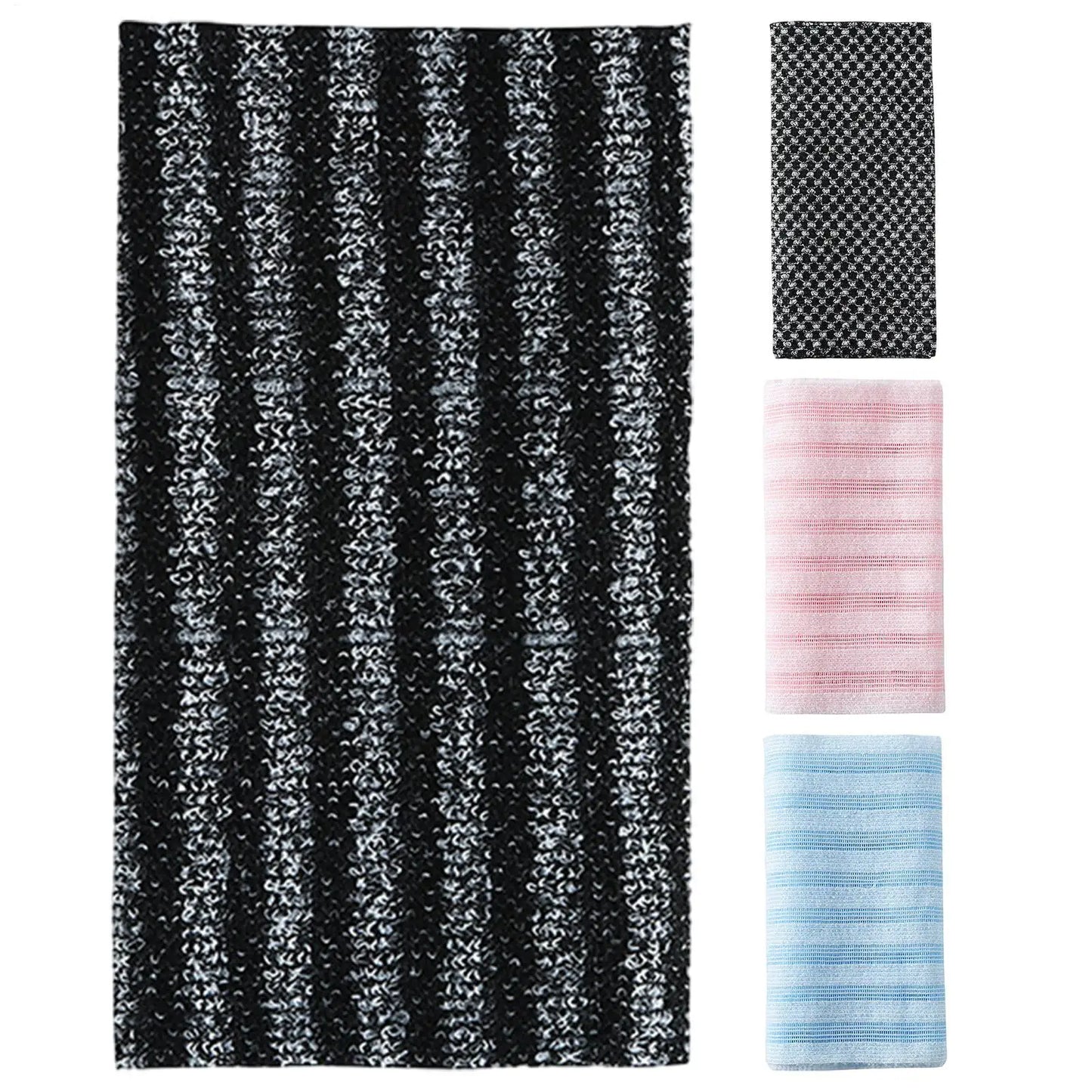 Body Exfoliator Towel Bath Body Back Wash Cloth Towel Bath Scrubber Exfoliating Scrub Shower Sponge Body Bathroom Accessories