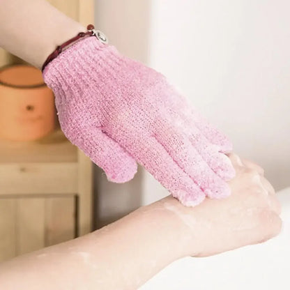 Body Cleaning Washcloth Soft Brush Home Hotel Bathroom Shower Ball Back Scrubber Set Exfoliating Skin Towel Bath Gloves