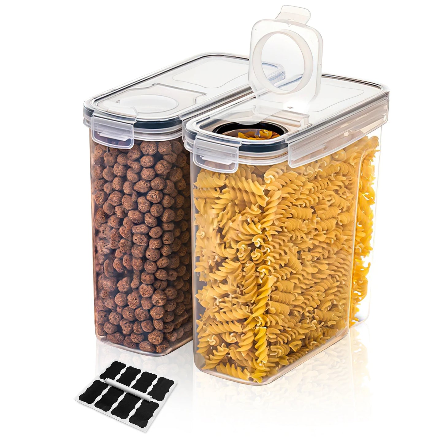 Cereal Containers Storage Set of 2/3/4（2.5L 84oz）