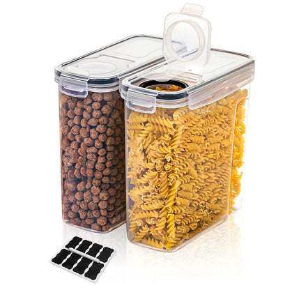 Cereal Containers Storage Set of 2/3/4（2.5L 84oz）