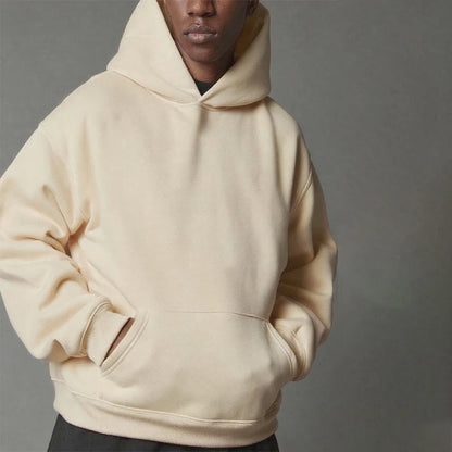 Men’s Casual Hoodie Sweatshirt – Streetwear Pullover Gym Fashion Top