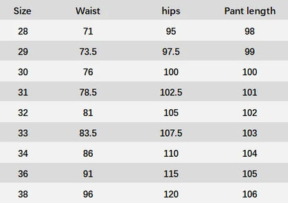 Men’s Loose Straight Leg Jeans – Retro Washed Casual Denim Pants
