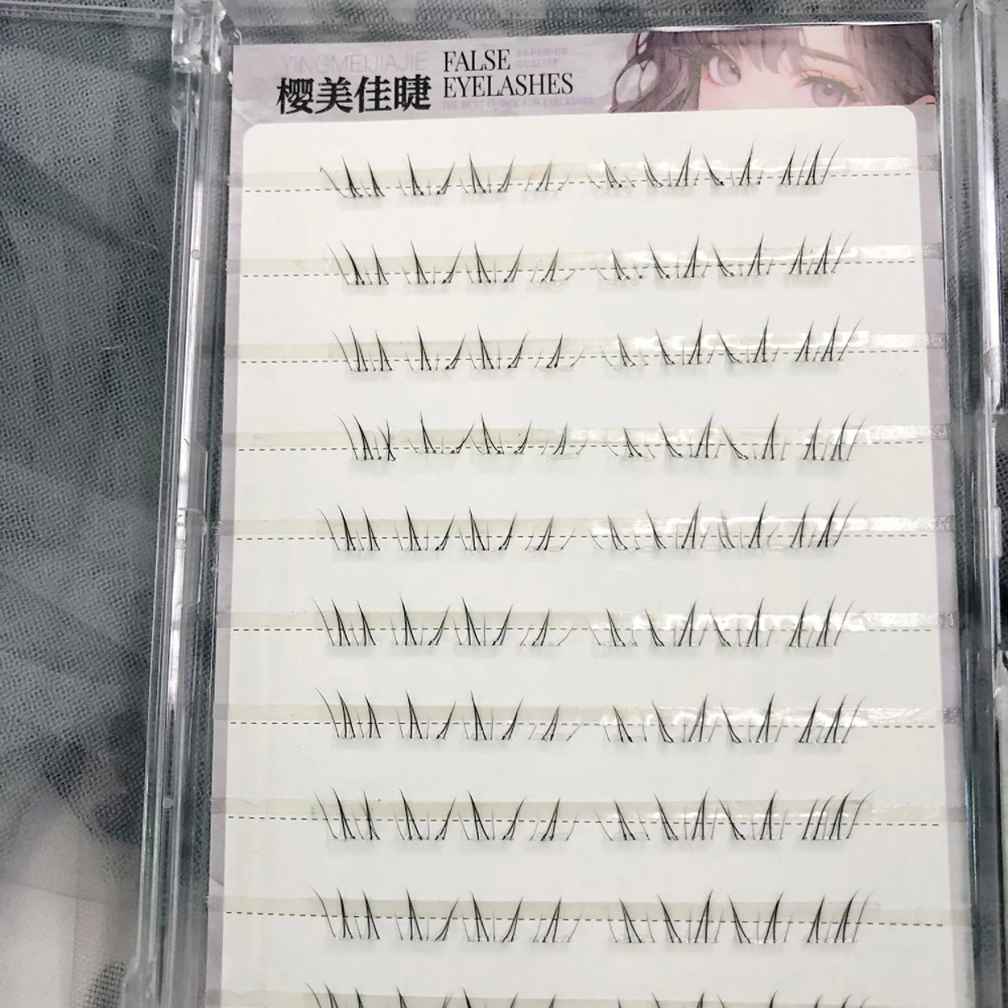 4-6mm No Glue False Eyelashes New Korean Style Lower Lashes Natural Fake Eyelashes for Women Daily Wear Cosplay DIY Makeup