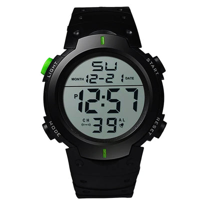 Men Electronic Watch Sports Watches For Men Waterproof Luminous Multifunction Outdoor Fitness Large Screen Electronic Wristwatch