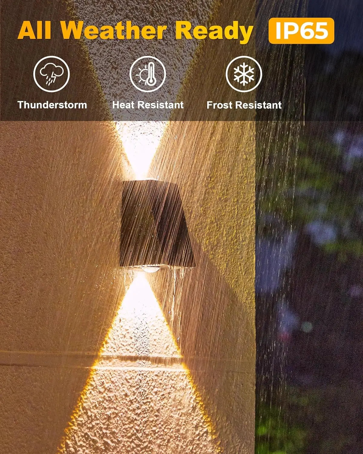 LED Solar Lights Outdoor Solar Powered Wall Lamp Waterproof Outdoor Garden Decorations