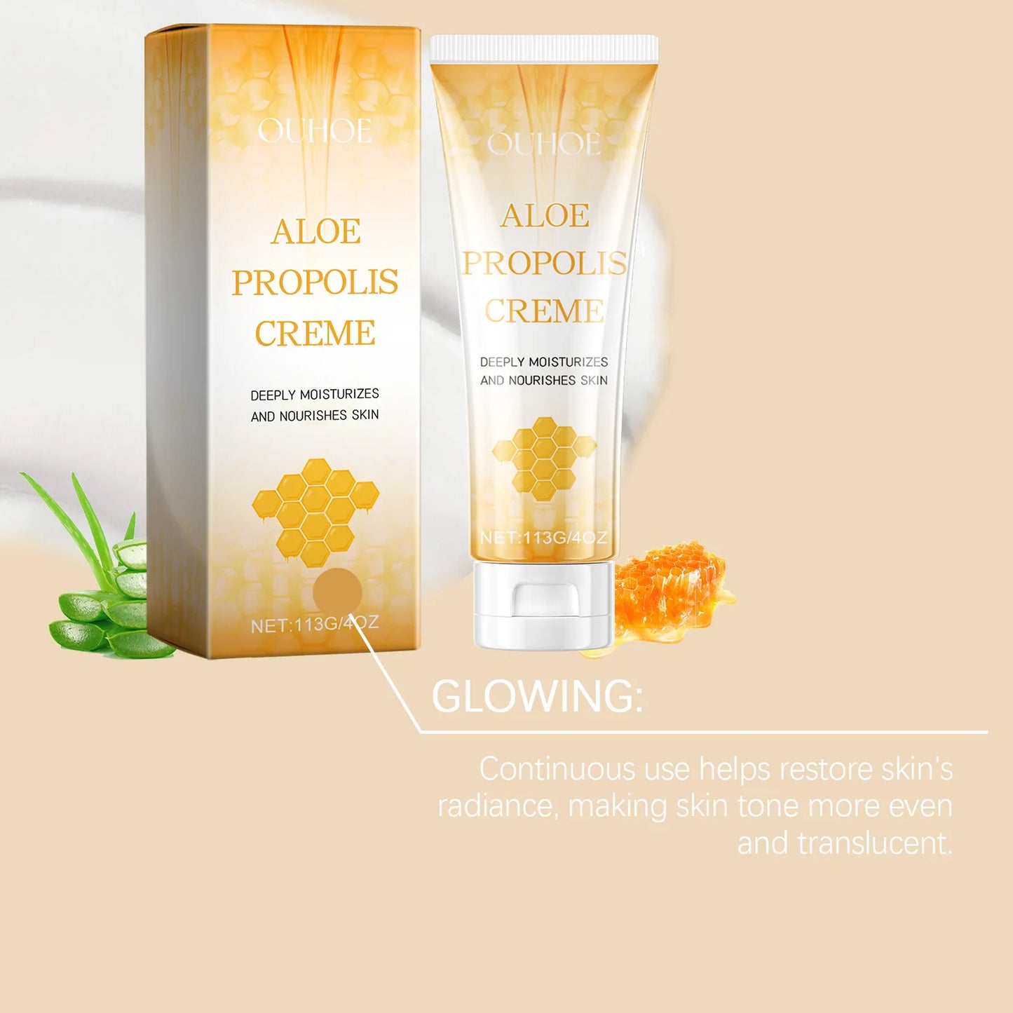 Moisturizing Face Cream Nourish Hydrating Fade Blemish Anti Oxidant Soothe Tender Skin Care