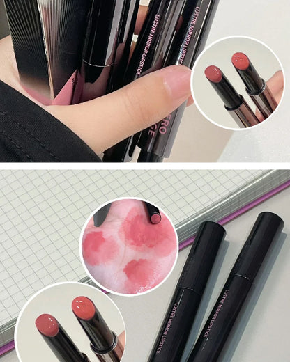 Mirror Lipstick Has A Smooth Texture Rich Color And Film Forming That Won't Dry Out Or Get Stuck Moisturizing And Pouty Lips