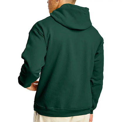 Oversized Casual Hoodie – Unisex Solid Color Sweatshirt for Men & Women