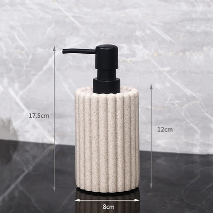 Creative hand sanitizer bottle lotion bottle hotel home stay shampoo bath gel sub bottled bathroom accessories soap dispenser