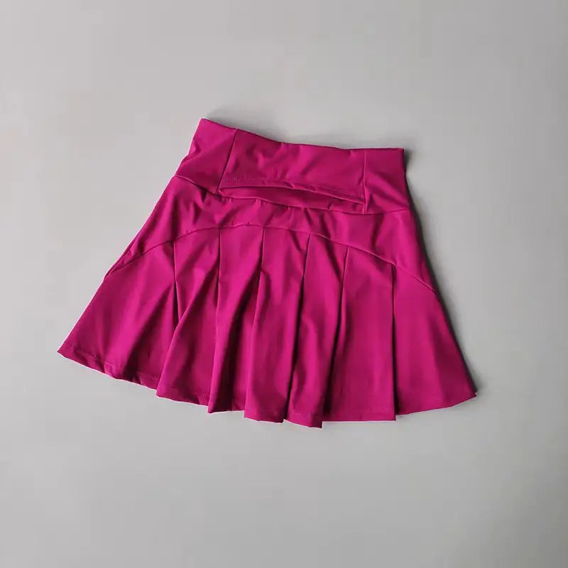 Women’s High Waist Sports Skirt Quick Dry Fitness Yoga Running Tennis Golf Wear