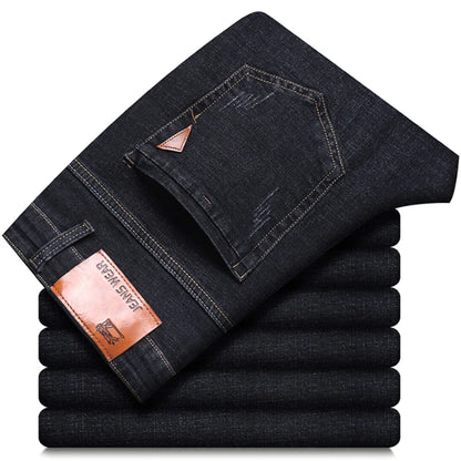 Men’s Stretch Slim Fit Jeans – Comfortable Business Casual Denim Pants