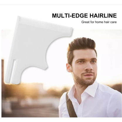 5/4Pcs Haircut Kit Beard Hair Goatee Neckline Shaving Template Hairline Beard Shaping Tool Hair Cutting