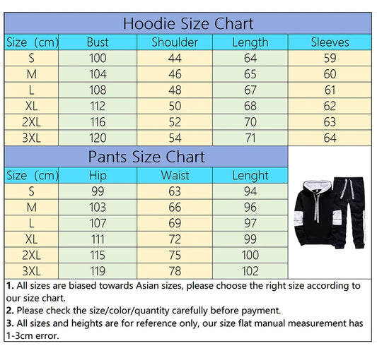 Men’s Hooded Sweatshirt – Casual Long Sleeve Sportswear for Autumn & Winter