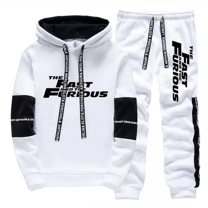 Men’s Hooded Sweatshirt – Casual Long Sleeve Sportswear for Autumn & Winter