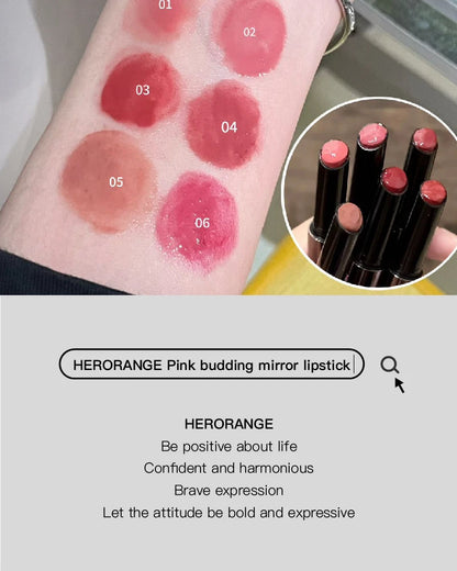Mirror Lipstick Has A Smooth Texture Rich Color And Film Forming That Won't Dry Out Or Get Stuck Moisturizing And Pouty Lips