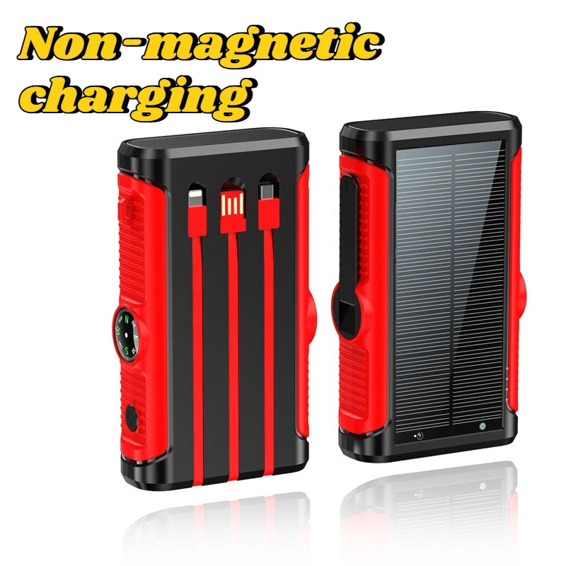 2025 NEW Solar Power Bank 20000mAh 22.5W Magnetic Wireless Powerbank