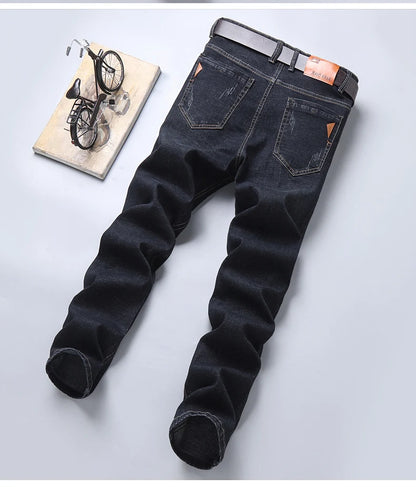 Men’s Stretch Slim Fit Jeans – Comfortable Business Casual Denim Pants