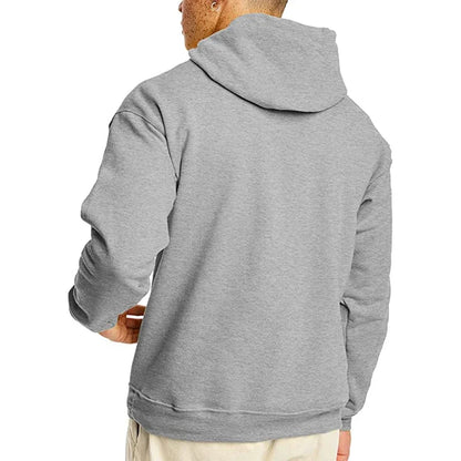 Oversized Casual Hoodie – Unisex Solid Color Sweatshirt for Men & Women