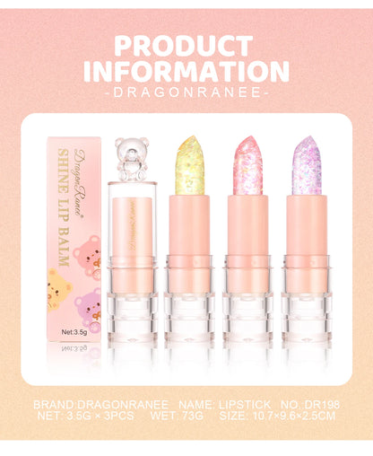 Lipstick Is Moisturizing, Non-Sticky, Long-Lasting, Moisturizing, Hydrating, Lip Gloss, Color-Changing, Fine Glitter, Color-Preserving, Waterproof, Non-Stick Lipstick