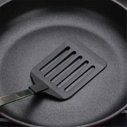 Stainless Steel Turners Kitchen Tools  Nylon Handle  Spatula  Fried Shovel Egg Fish Frying Pan