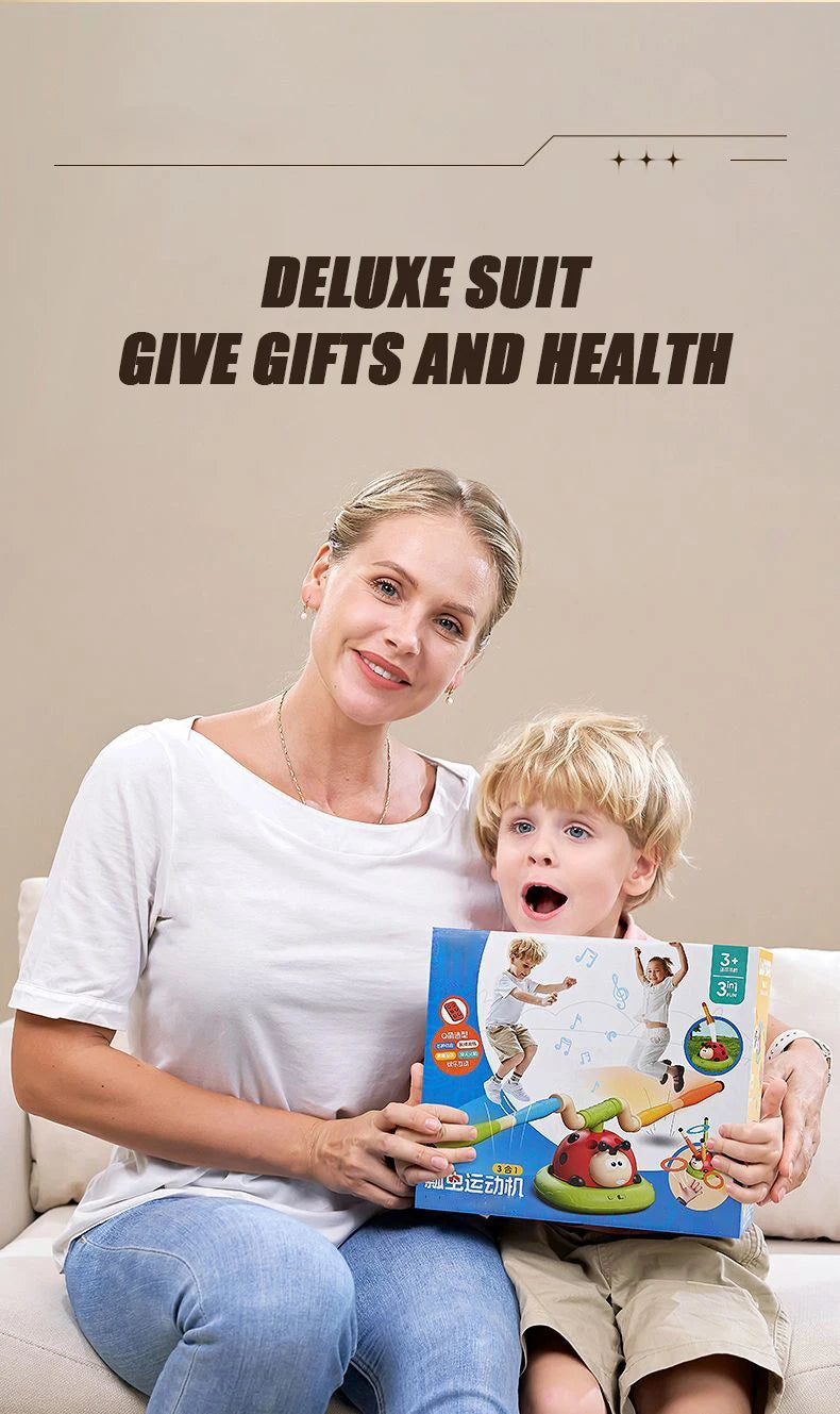 3-In-1 Kid Sports Toys Skipping Rope Toy Children Indoor Outdoor Games Learning Educational Toys