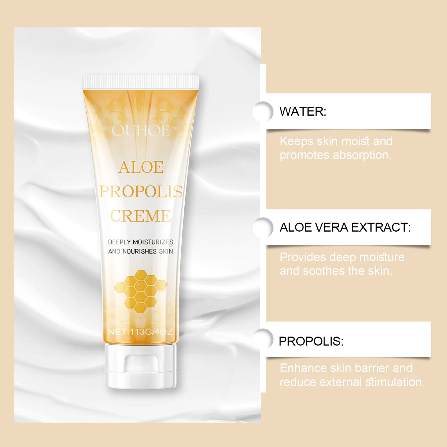 Moisturizing Face Cream Nourish Hydrating Fade Blemish Anti Oxidant Soothe Tender Skin Care