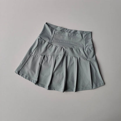 Women’s High Waist Sports Skirt Quick Dry Fitness Yoga Running Tennis Golf Wear