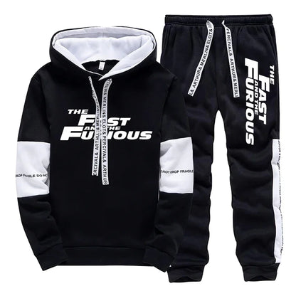 Men’s Hooded Sweatshirt – Casual Long Sleeve Sportswear for Autumn & Winter