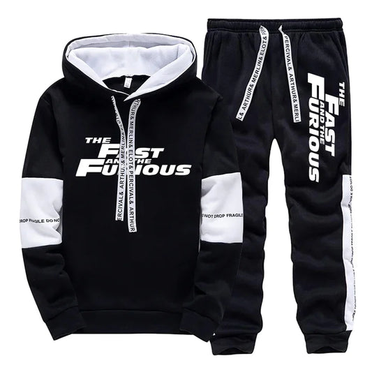 Men’s Hooded Sweatshirt – Casual Long Sleeve Sportswear for Autumn & Winter